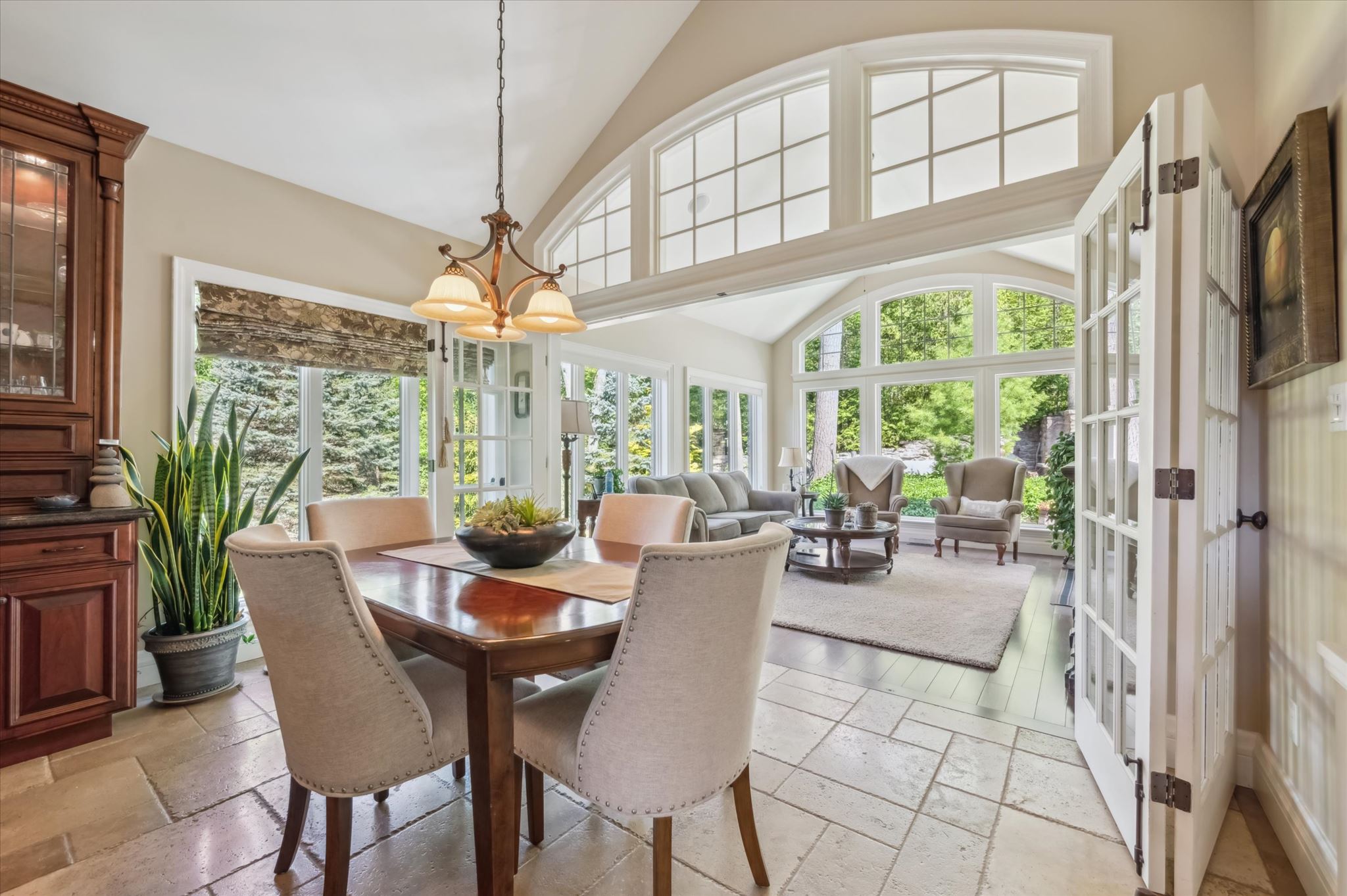 Dining and sunroom