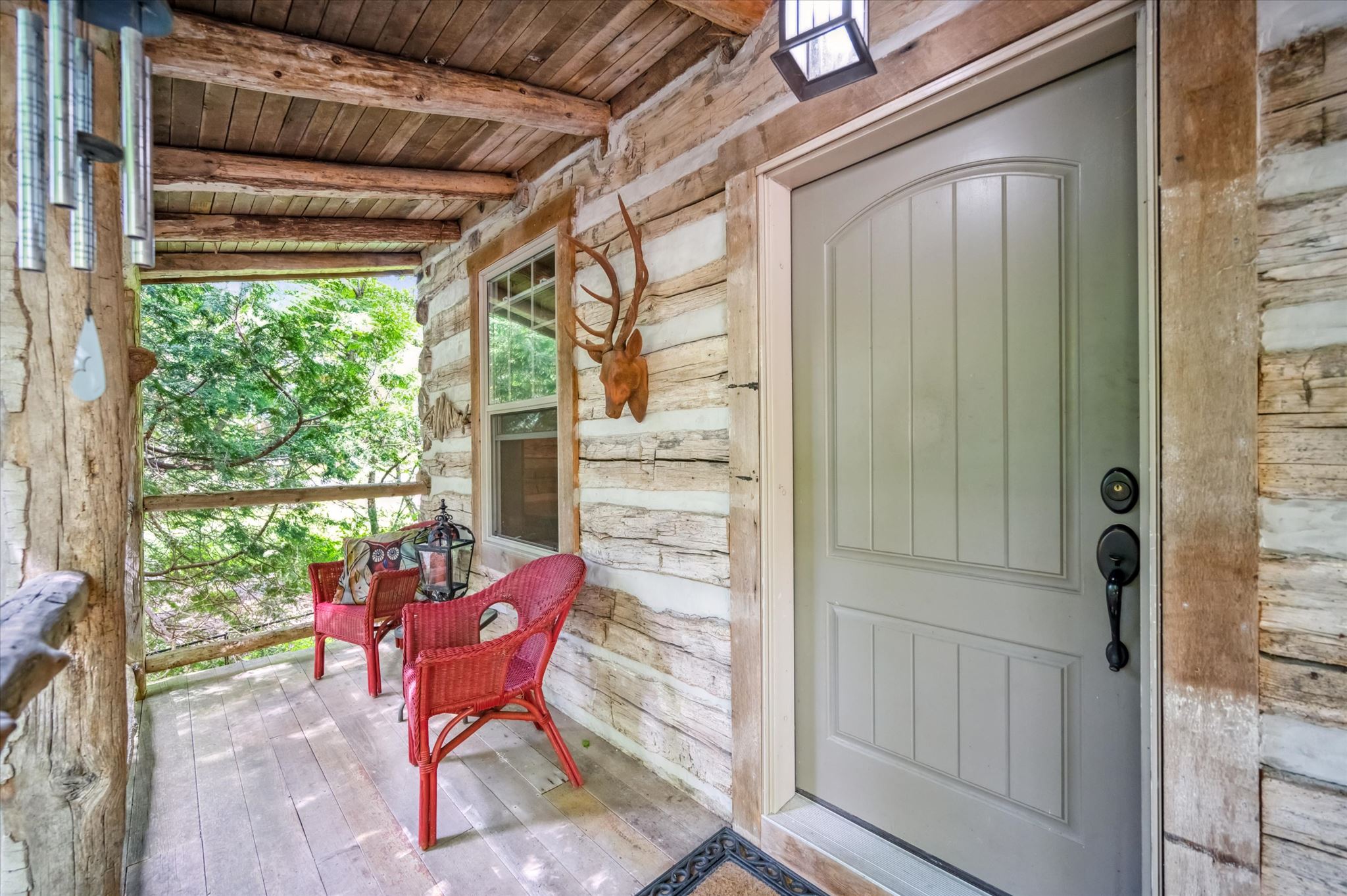 Cabin porch